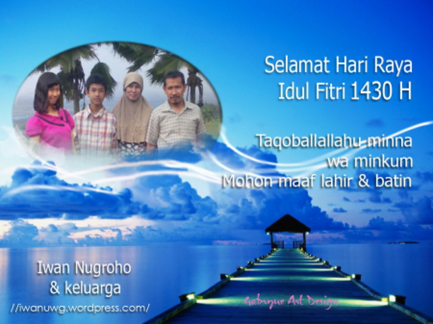 Selamat Idul Fitri 1430h Iwan Nugroho To Share Academic And